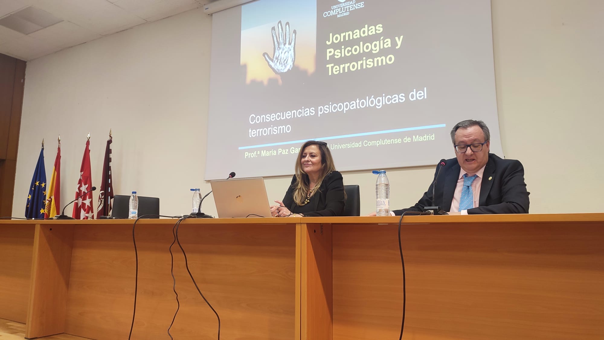 La directora de la Fundación Complutense participa en las Jornadas “Psicología y Terrorismo” de la UCM