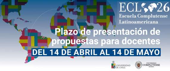 ¿Eres profesor/a de la UCM  o de la Universidad de Chile y te gustaría impartir un curso en la Escuela Complutense Latinoamericana?